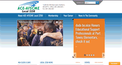 Desktop Screenshot of ace-afscme.org